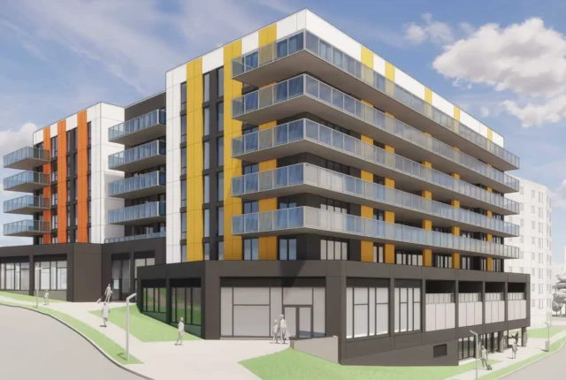 Port West apartment building in Fairview Halifax Nova Scotia by United Gulf Developments