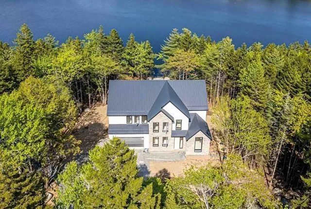 Aerial view of a house at 103 Canoe Crescent, Hammonds Plains