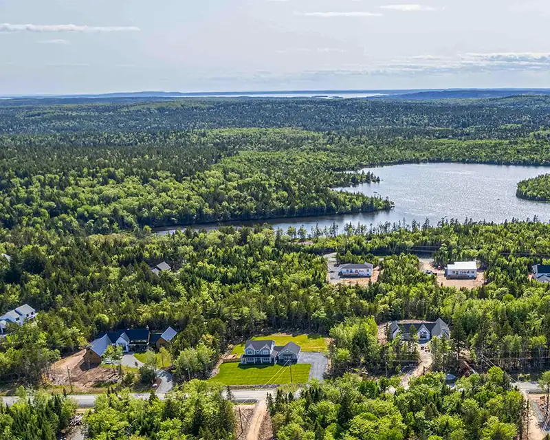Voyageur Lakes in Hammonds Plains, Nova Scotia. A master-planned community by United Gulf Developments