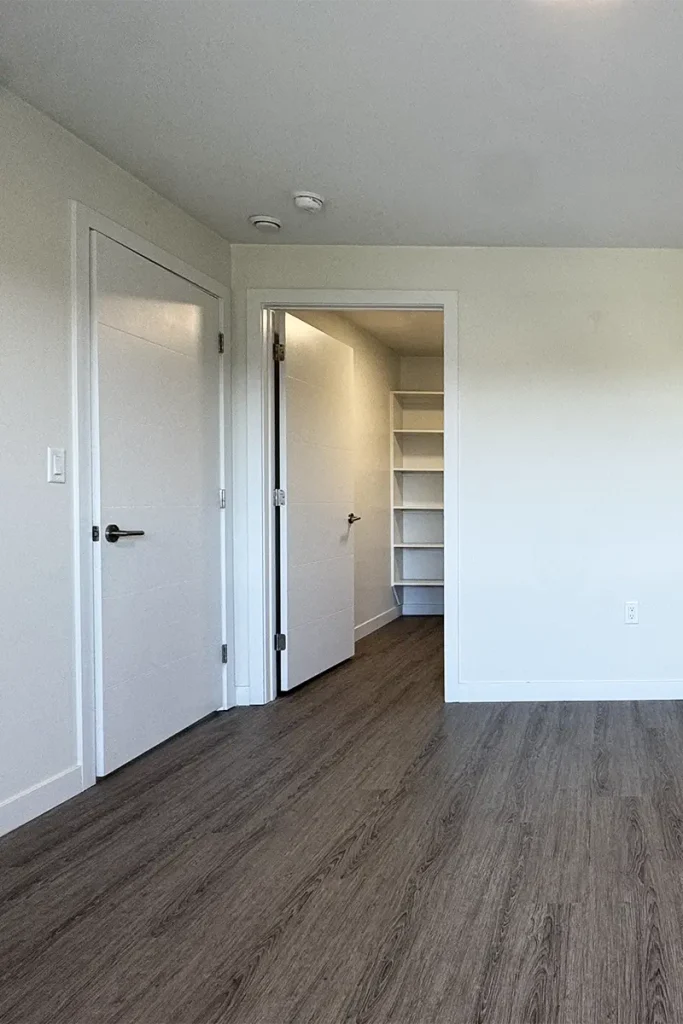 Shiraz Gardens apartment building bedroom in Hammonds Plains, Nova Scotia